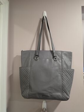 Gallatin Leather Zipper Tote